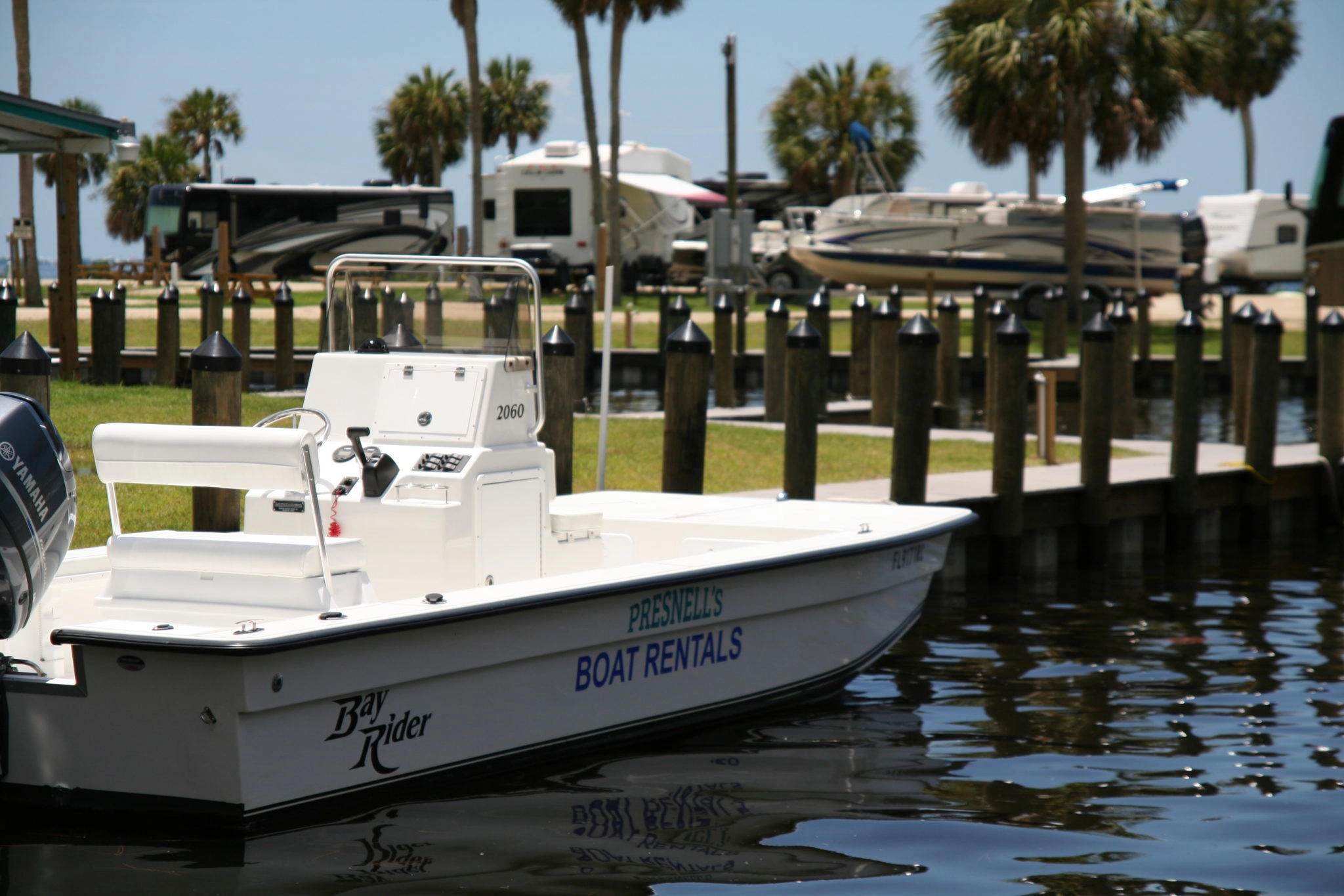 Presnell's Bayside Marina on St. Joseph Bay, Port St. Joe